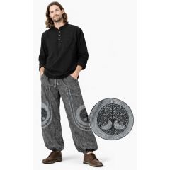 celtic tree harem pant